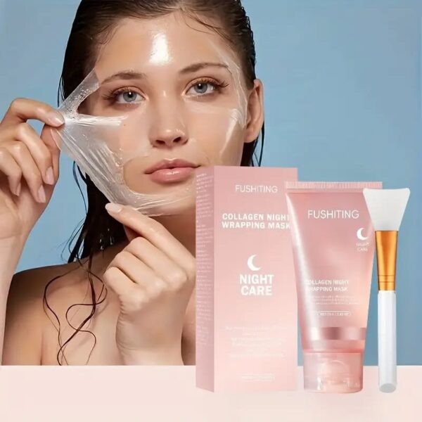fushiting collagen mask – ماسك كولاجين ليلي مغذي