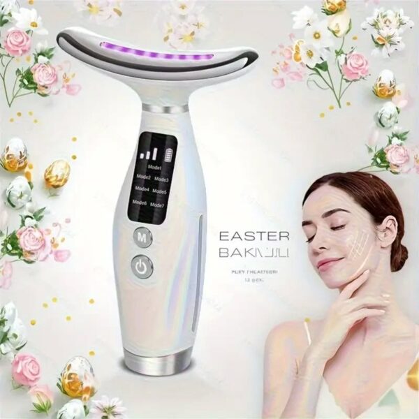 جهاز rechargeable beauty device – شد وتدليك الوجه والرقبة