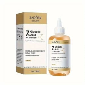سيروم sadoer لتفتيح وتقشير البشرة – aha + bha بنسبة 7%
