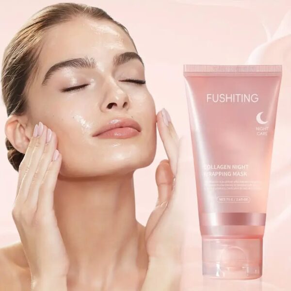 fushiting collagen mask – ماسك كولاجين ليلي مغذي