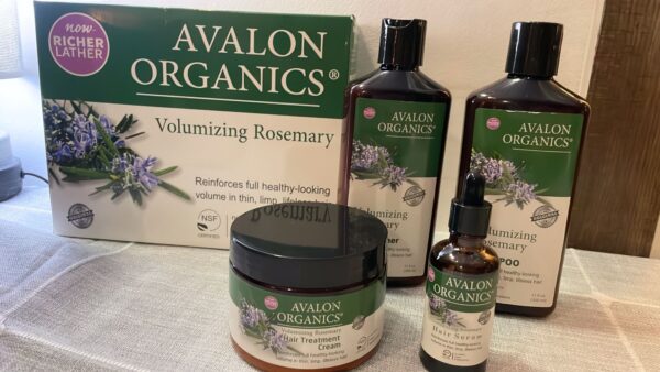 مجموعة العناية بالشعر avalon organics – إكليل الجبل لتكثيف وتقوية الشعر